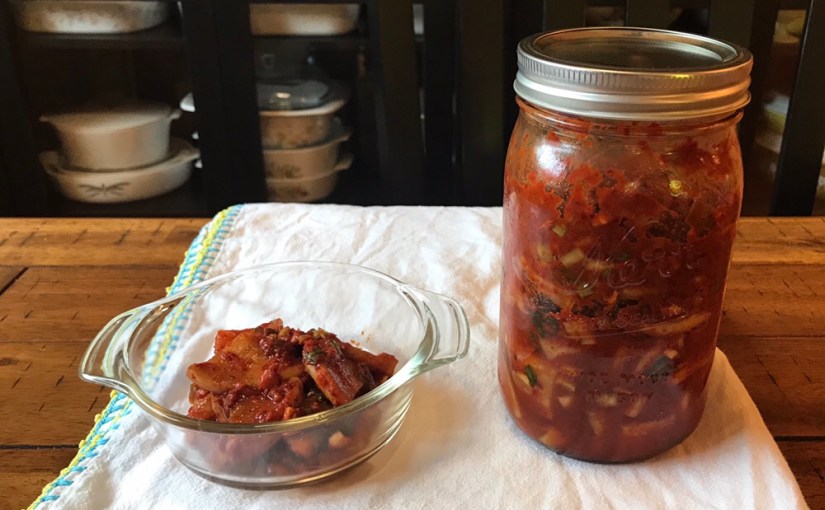 Radish and Green Onion&nbsp;Kimchi