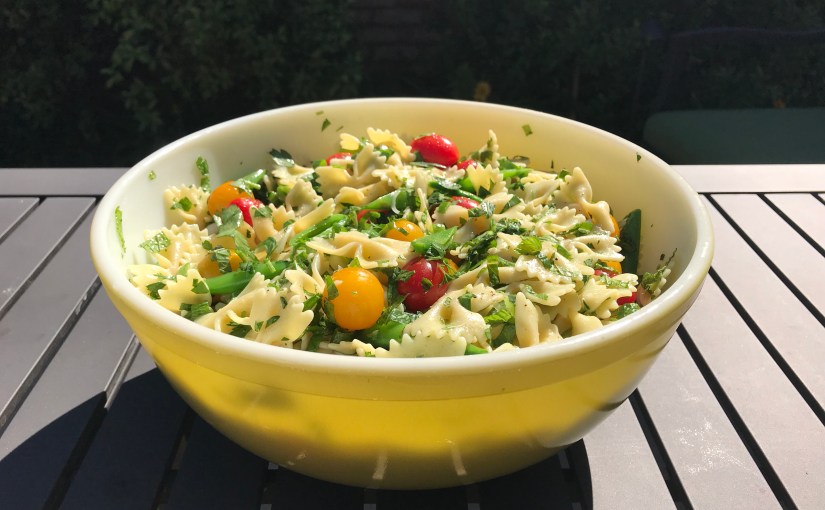 Pasta Salad with Snap Peas, Tomatoes and&nbsp;Mint