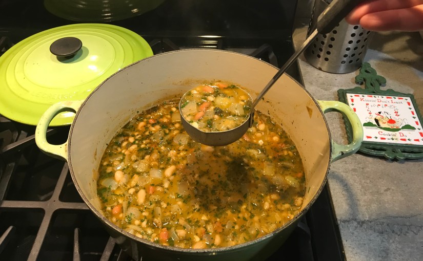 3-Bean White Chili with Cilantro and&nbsp;Lime