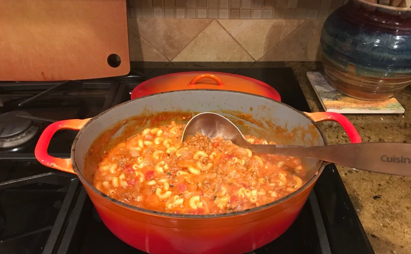 Grandma’s Hamburger Goulash