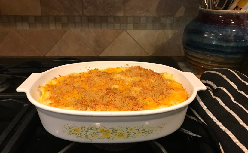 Mashed Potato Casserole with Cheddar and Green&nbsp;Onions