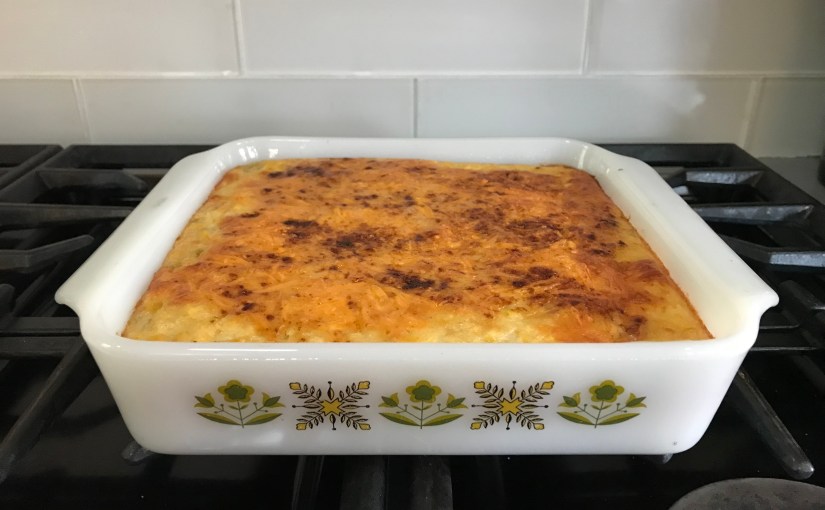Mom’s Green Chile Corn&nbsp;Pudding