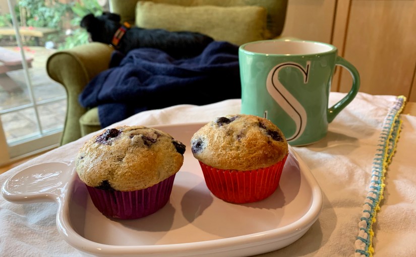 Orange Cardamom Blueberry&nbsp;Muffins